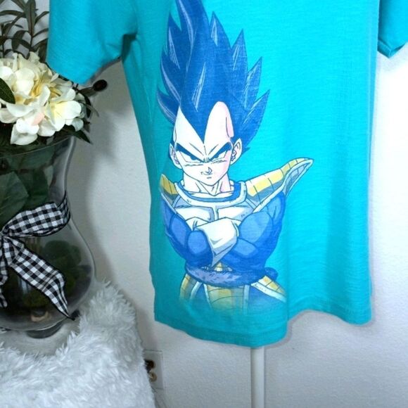 DRAGON BALL Z TURQUOISE T-SHIRT SZ.2XL - Picture 4 of 6
